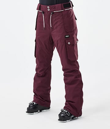 Dope Iconic W Skidbyxa Dam Burgundy
