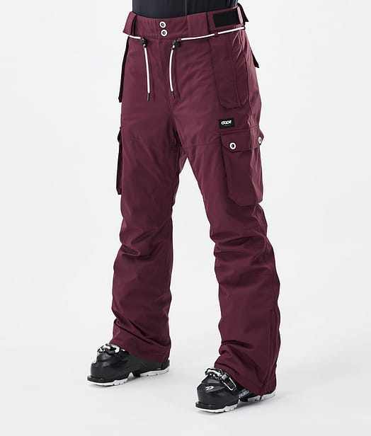 Dope Iconic W Skidbyxa Dam Burgundy