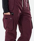 Dope Iconic W Skidbyxa Dam Burgundy, Bild 6 av 7