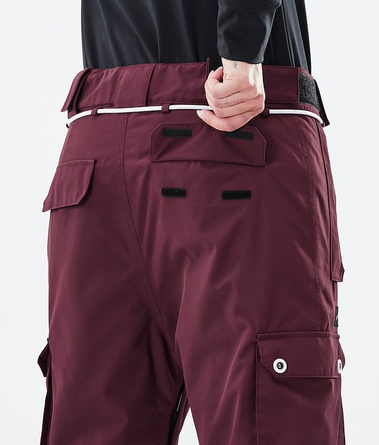 Dope Iconic W Snowboardbyxa Dam Burgundy, Bild 7 av 7