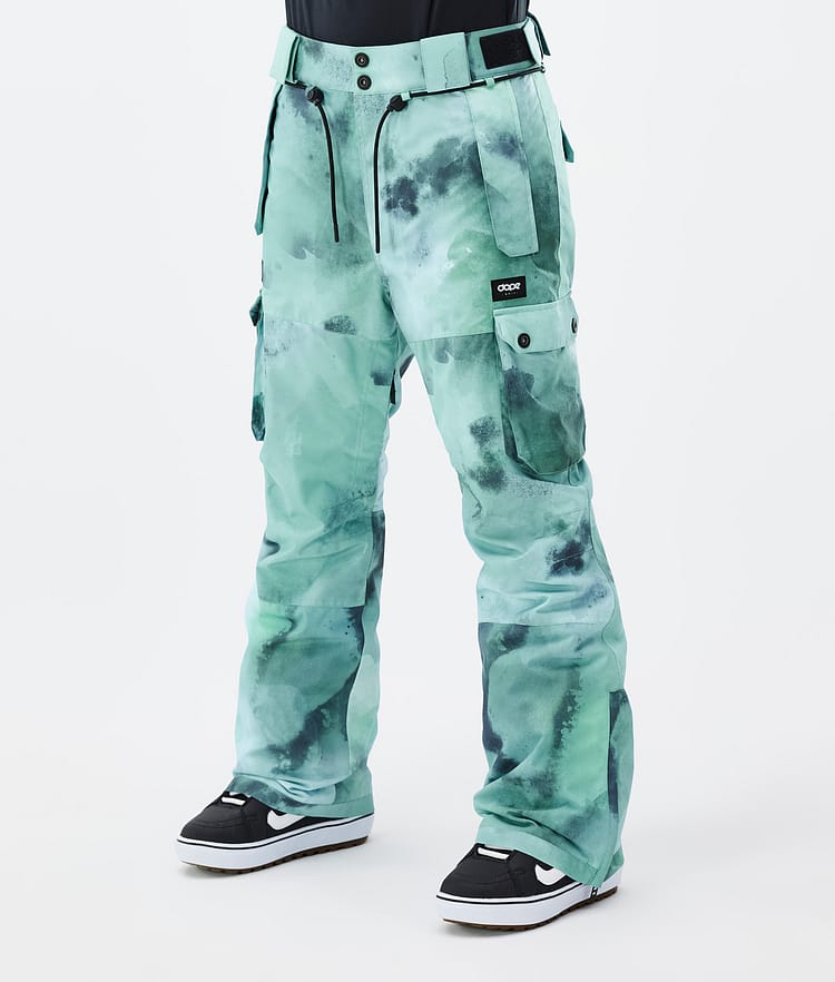 Dope Iconic W Snowboardbyxa Dam Liquid Green