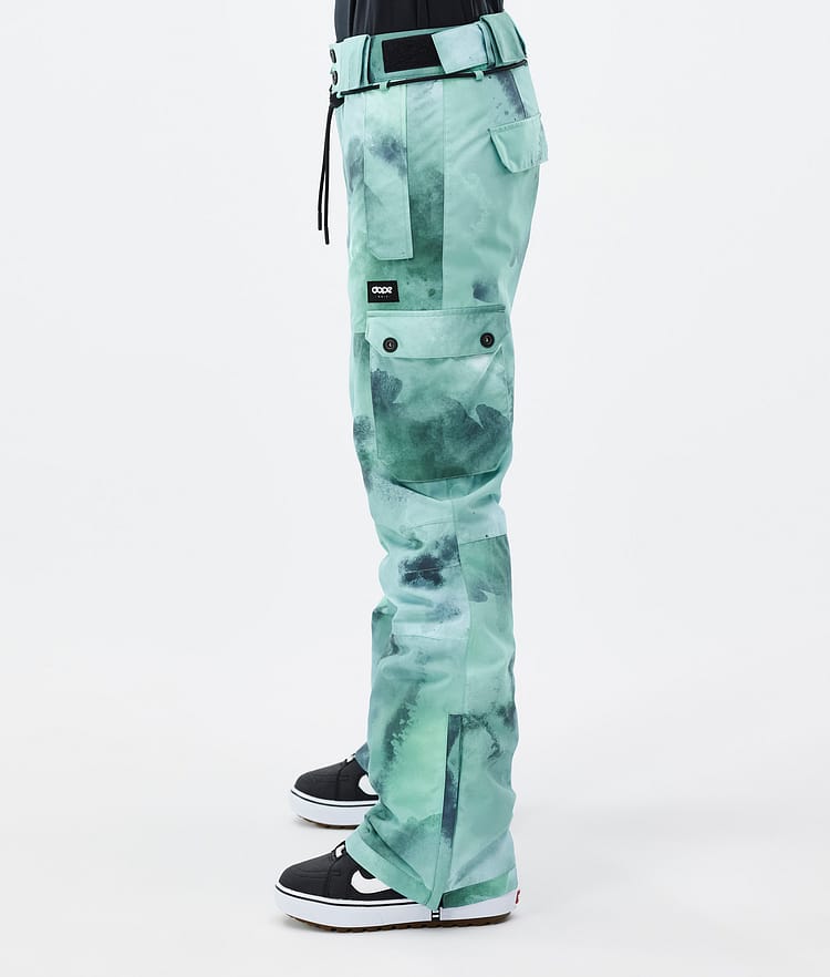 Dope Iconic W Snowboardbyxa Dam Liquid Green