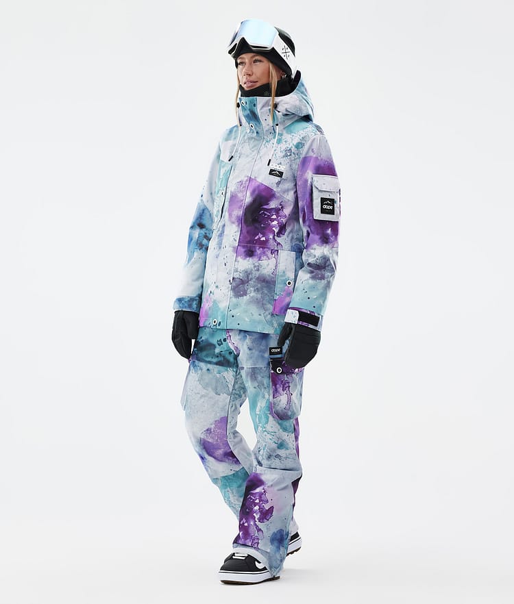 Dope Iconic W Snowboardbyxa Dam Spray Green Grape