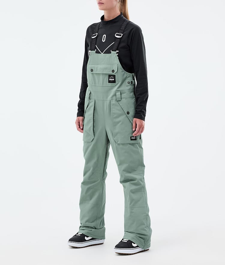 Dope Notorious B.I.B W Snowboardbyxa Dam Faded Green, Bild 1 av 7