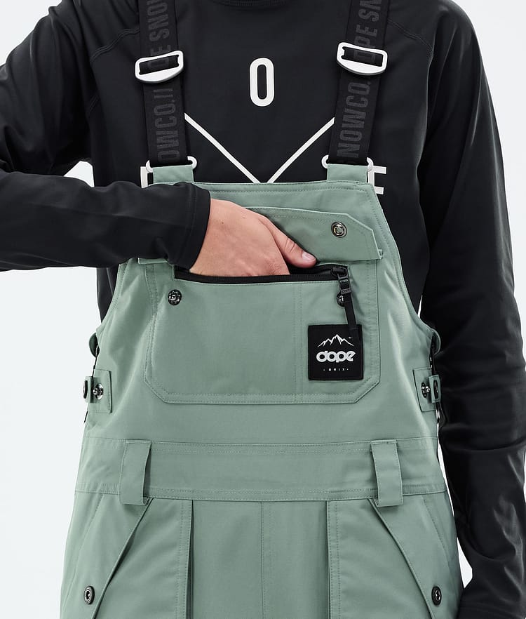 Dope Notorious B.I.B W Skidbyxa Dam Faded Green, Bild 6 av 7