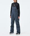 Dope Notorious B.I.B W Snowboardbyxa Dam Metal Blue