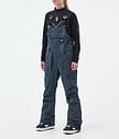 Dope Notorious B.I.B W Snowboardbyxa Dam Metal Blue