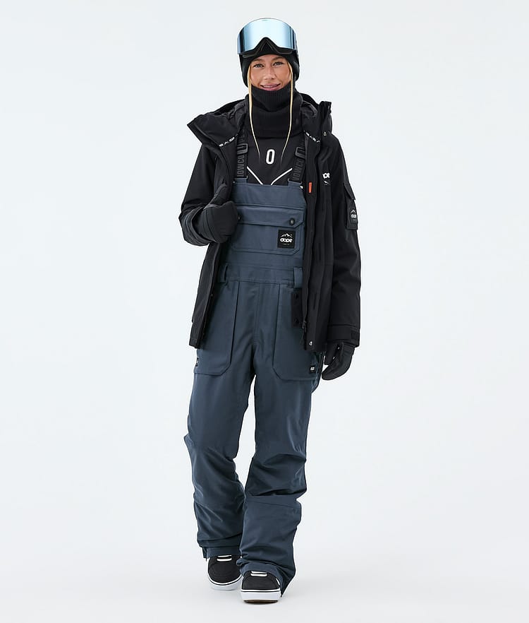 Dope Notorious B.I.B W Snowboardbyxa Dam Metal Blue, Image 2 of 7