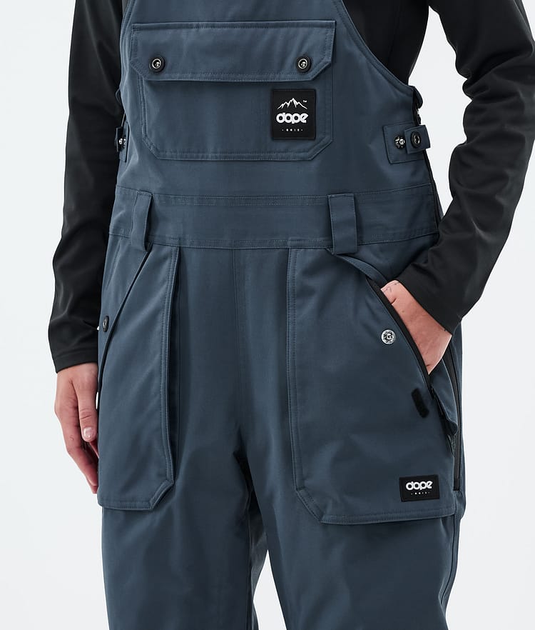 Dope Notorious B.I.B W Skidbyxa Dam Metal Blue, Bild 5 av 7