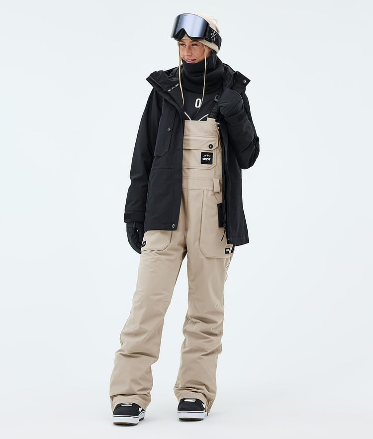 Dope Notorious B.I.B W Snowboardbyxa Dam Sand, Image 2 of 7