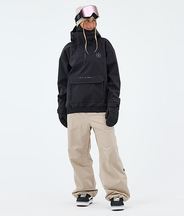 Dope Cyclone W Snowboardoutfit Black/Sand