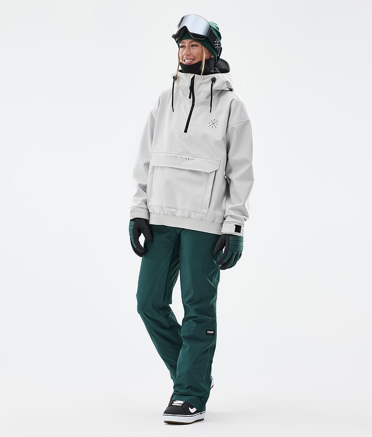 Dope Cyclone W Snowboardjacka Dam Light Grey Renewed, Bild 2 av 8