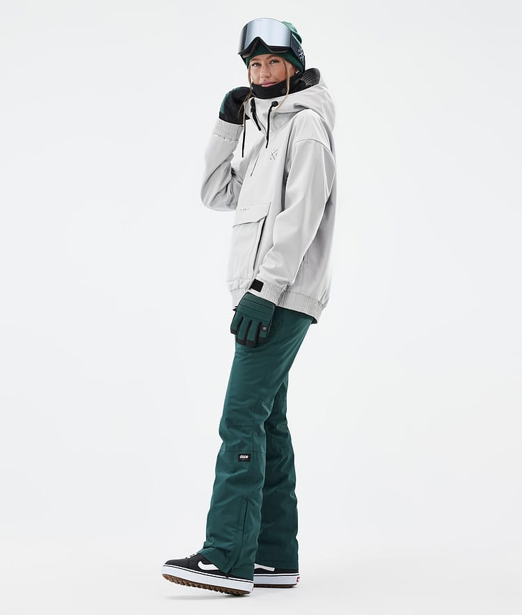 Dope Cyclone W Snowboardjacka Dam Light Grey Renewed, Bild 3 av 8