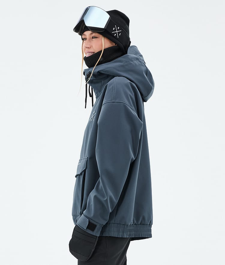 Dope Cyclone W Snowboardjacka Dam Metal Blue, Bild 6 av 9