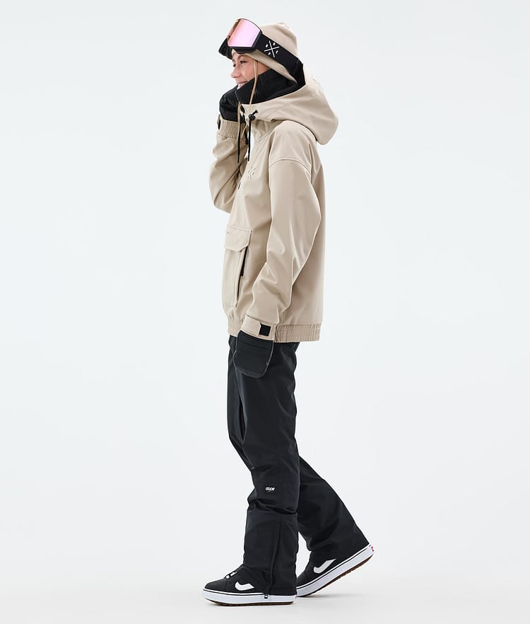 Dope Cyclone W Snowboardjacka Dam Sand, Bild 4 av 9