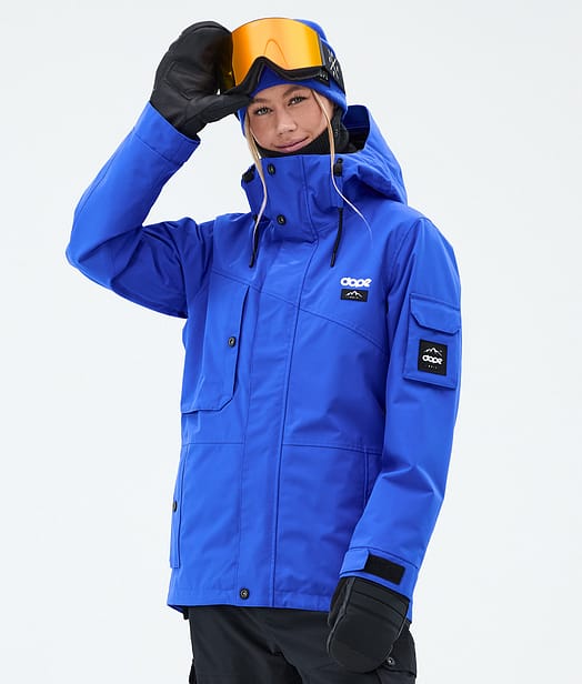Dope Adept W Snowboardjacka Dam Cobalt Blue