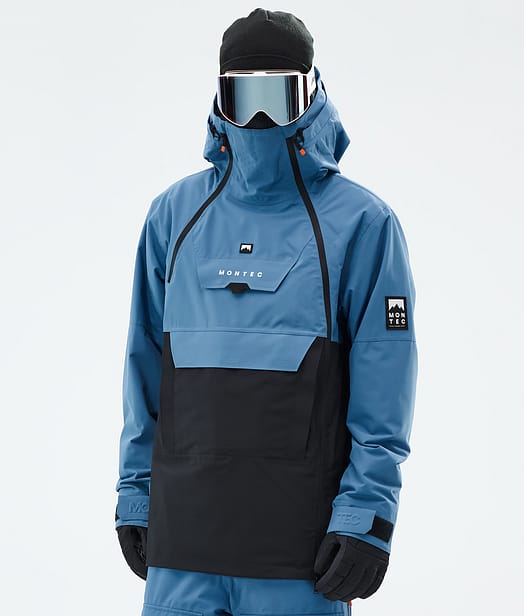 Montec Doom Snowboardjacka Herr Blue Steel/Black