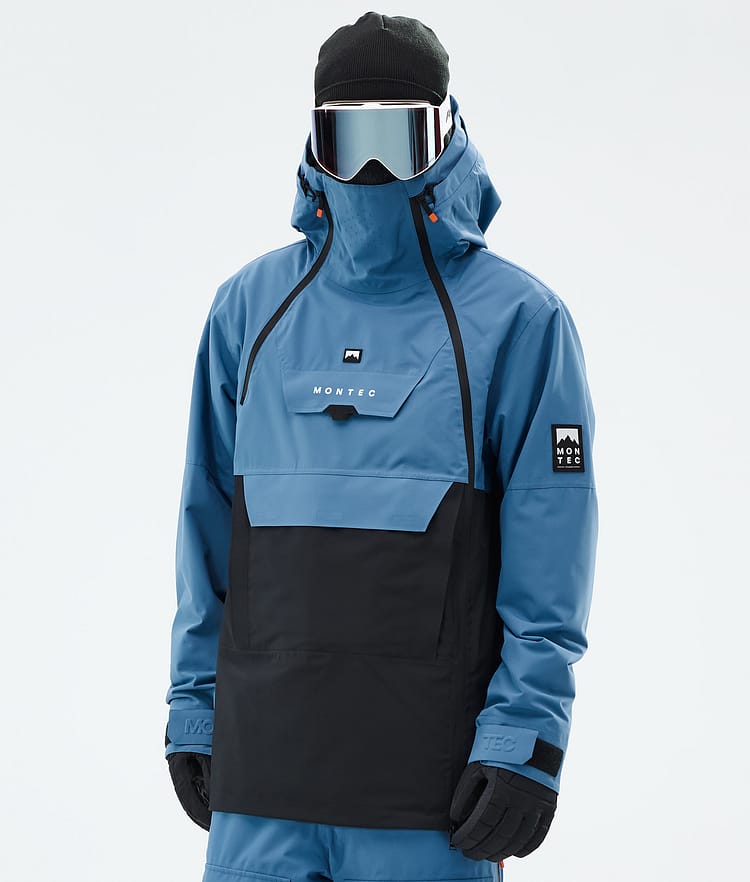 Montec Doom Snowboardjacka Herr Blue Steel/Black Renewed, Bild 1 av 11