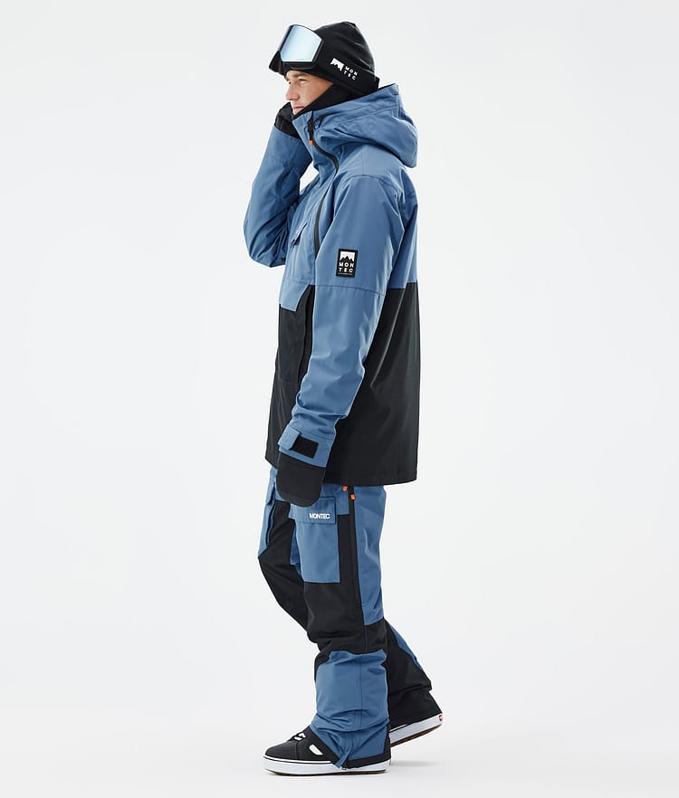 Montec Doom Snowboardjacka Herr Blue Steel/Black