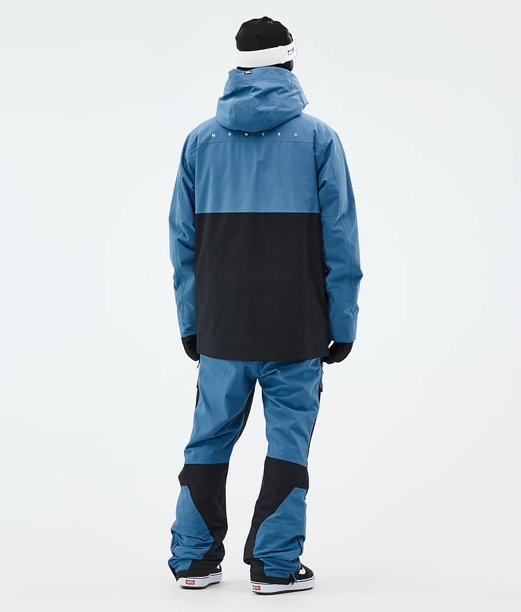Montec Doom Snowboardjacka Herr Blue Steel/Black Renewed, Bild 5 av 11