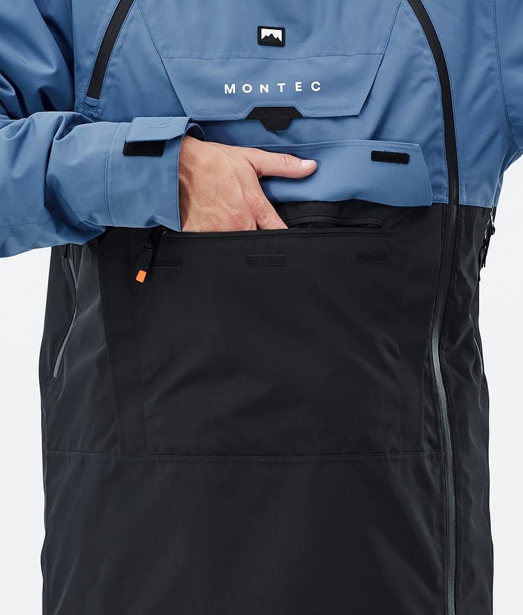 Montec Doom Snowboardjacka Herr Blue Steel/Black