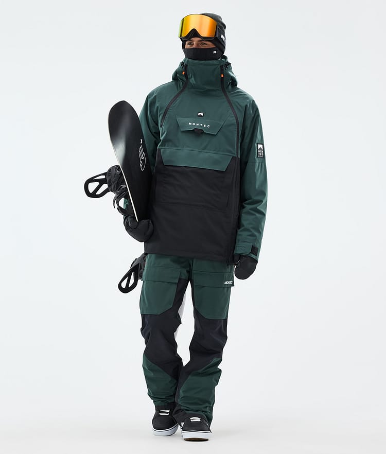 Montec Doom Snowboardjacka Herr Dark Atlantic/Black Renewed, Bild 3 av 11
