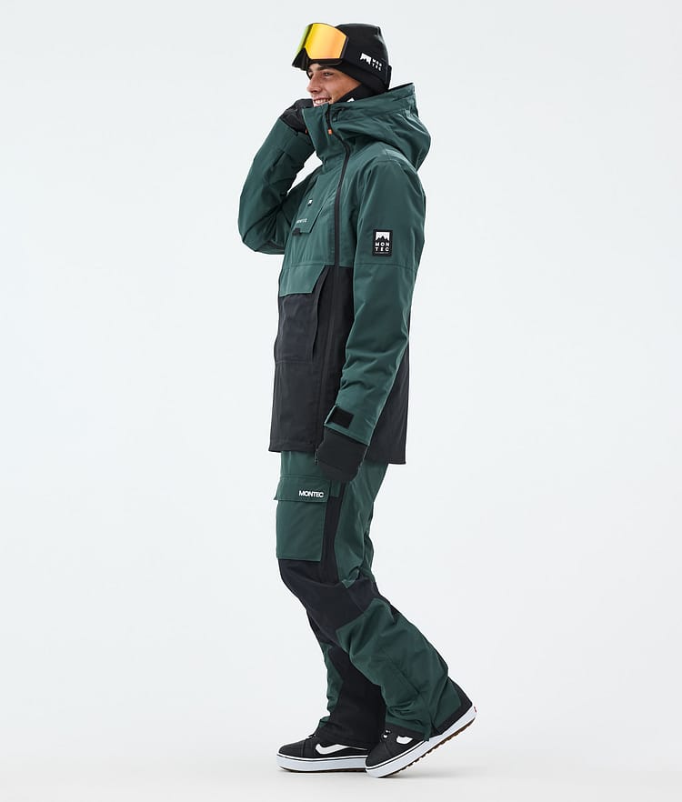 Montec Doom Snowboardjacka Herr Dark Atlantic/Black Renewed, Bild 4 av 11
