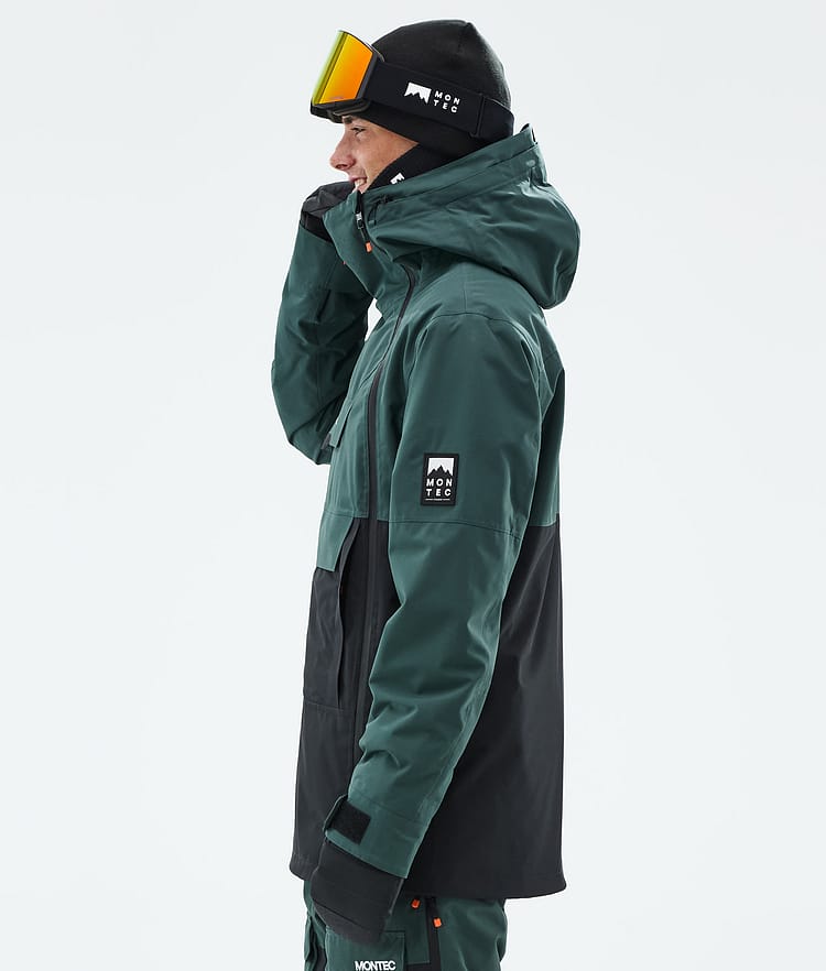 Montec Doom Snowboardjacka Herr Dark Atlantic/Black Renewed, Bild 6 av 11