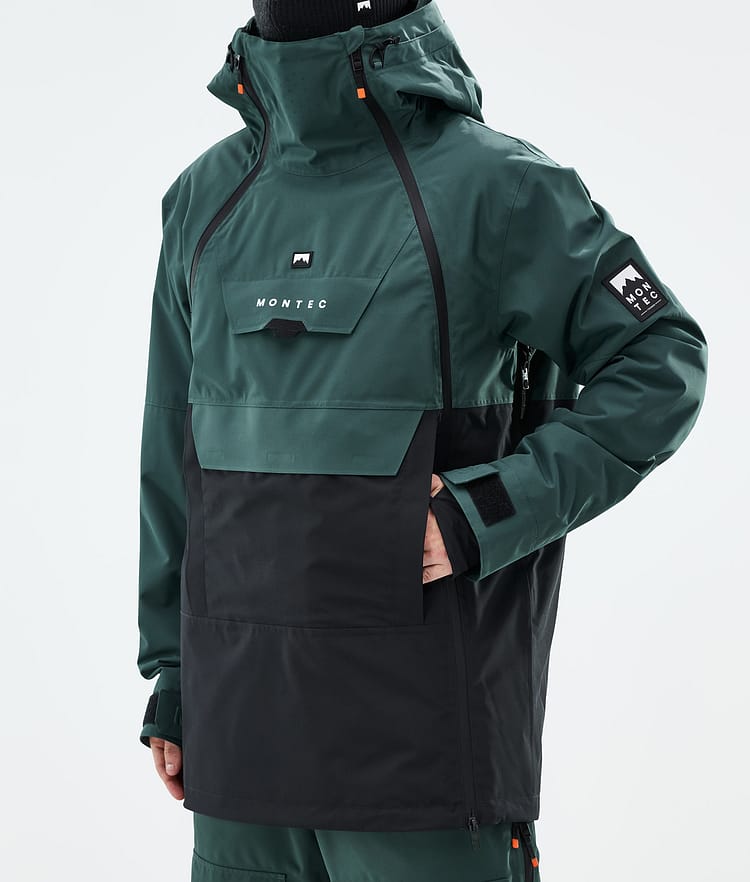 Montec Doom Snowboardjacka Herr Dark Atlantic/Black Renewed, Bild 8 av 11