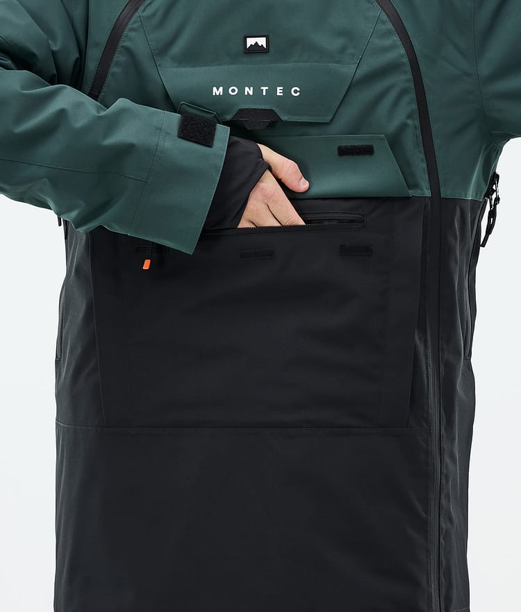 Montec Doom Snowboardjacka Herr Dark Atlantic/Black Renewed, Bild 9 av 11