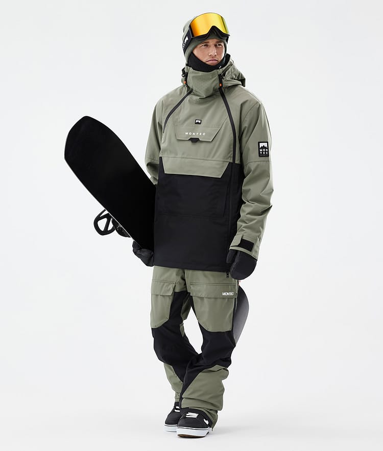 Montec Doom Snowboardjacka Herr Greenish/Black