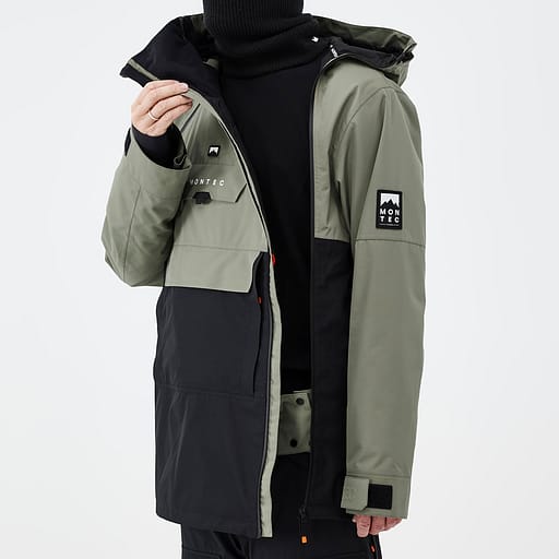 Asymmetrisk främre dragkedja med inre flik Huvudproduktbild,