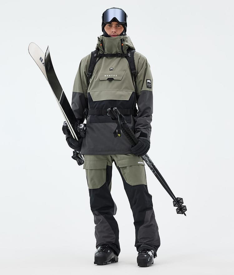 Montec Doom Skidjacka Herr Greenish/Black/Phantom, Bild 3 av 11