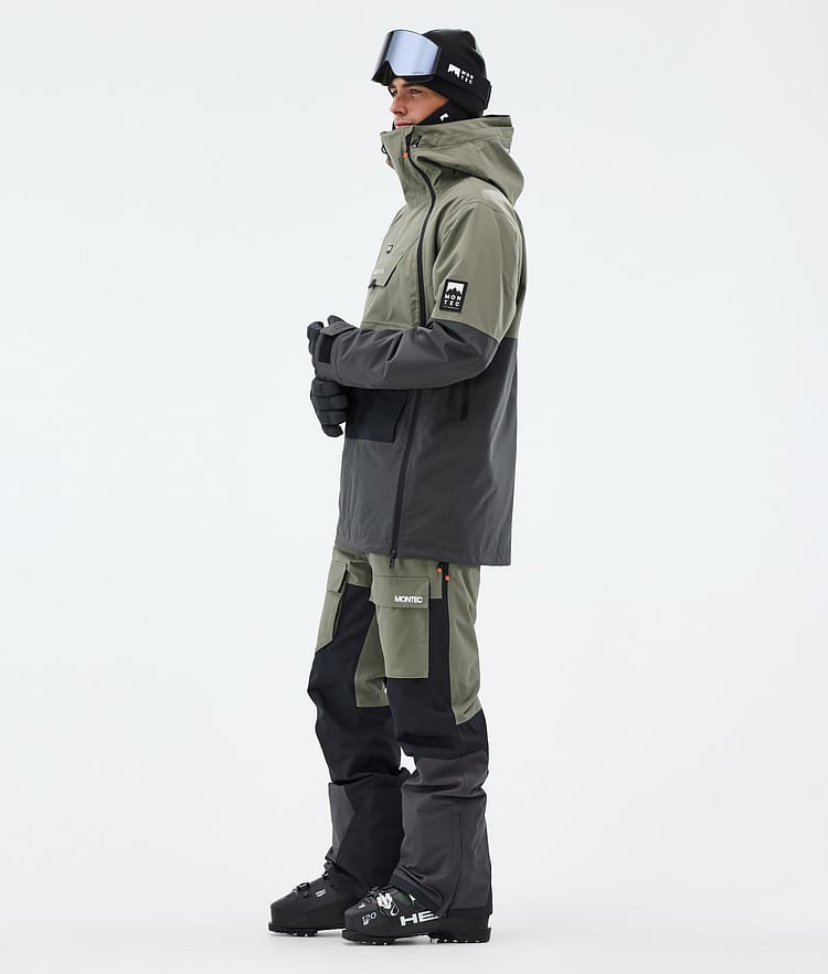 Montec Doom Skidjacka Herr Greenish/Black/Phantom, Bild 4 av 11