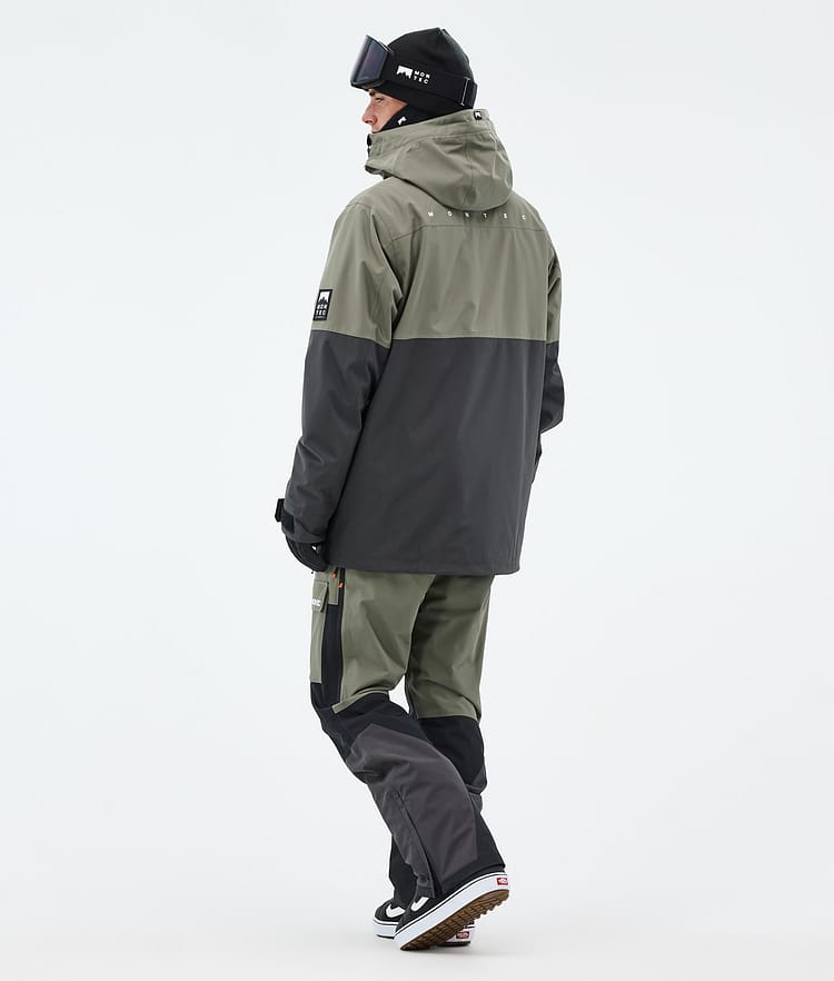 Montec Doom Snowboardjacka Herr Greenish/Black/Phantom Renewed, Bild 5 av 11