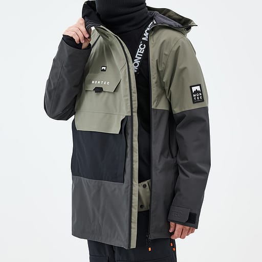 Asymmetrisk främre dragkedja med inre flik Huvudproduktbild,