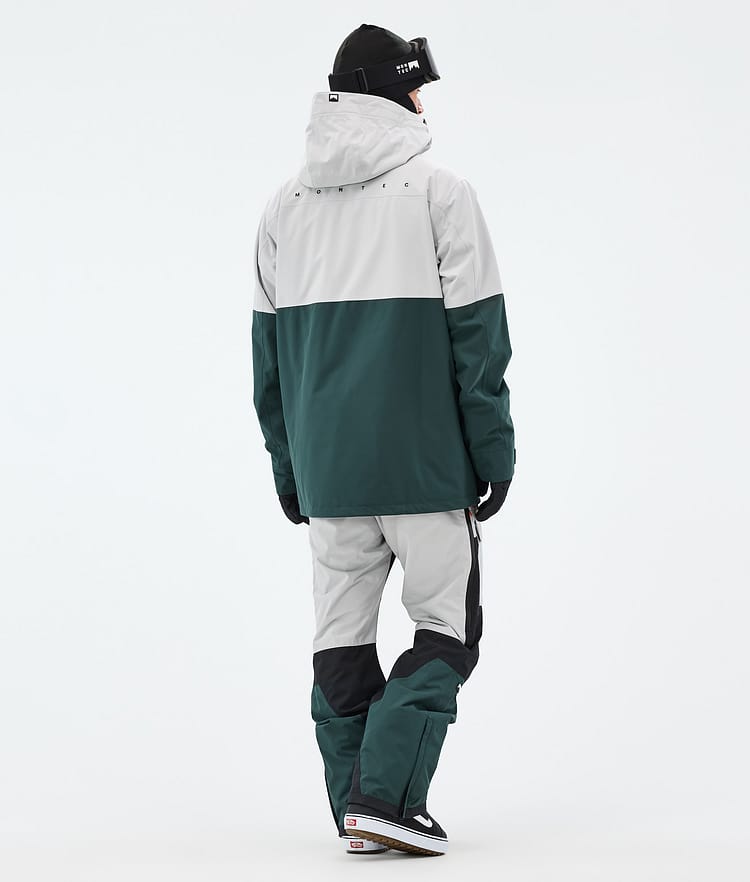 Montec Doom Snowboardjacka Herr Light Grey/Black/Dark Atlantic, Bild 5 av 11