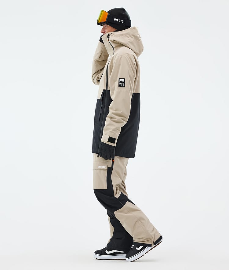Montec Doom Snowboardjacka Herr Sand/Black Renewed, Bild 4 av 11
