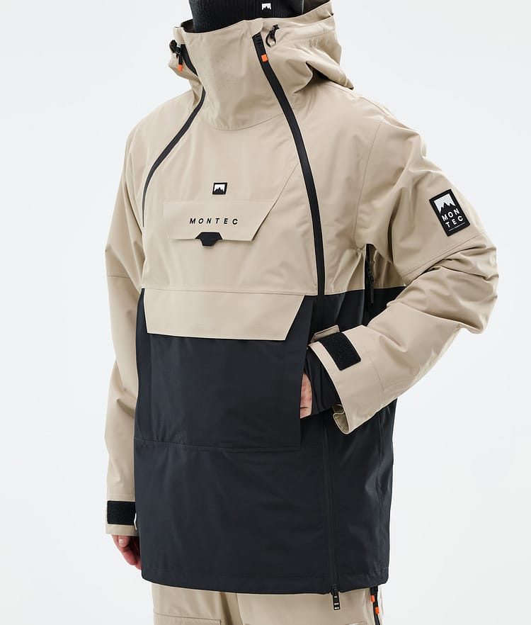 Montec Doom Snowboardjacka Herr Sand/Black Renewed, Bild 8 av 11