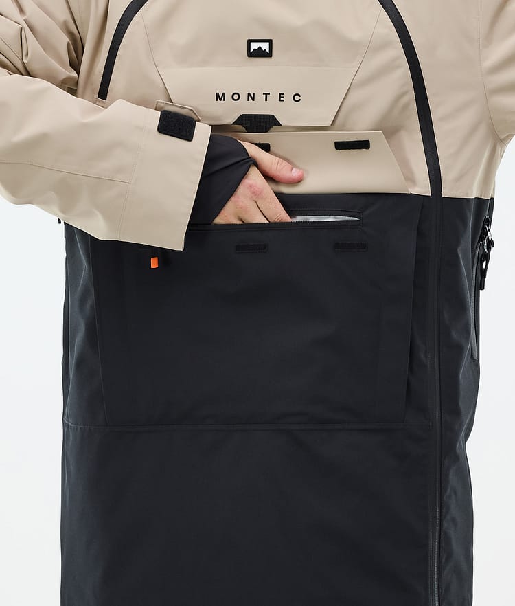 Montec Doom Skidjacka Herr Sand/Black, Bild 9 av 11