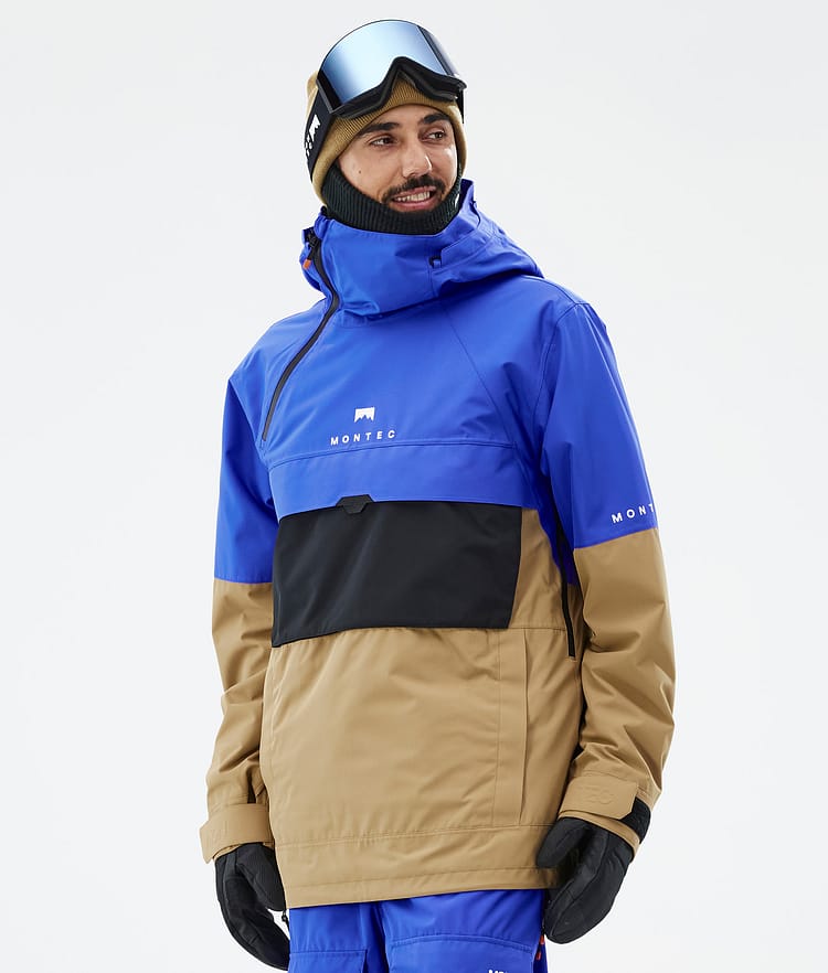 Montec Dune Snowboardjacka Herr Cobalt Blue/Back/Gold