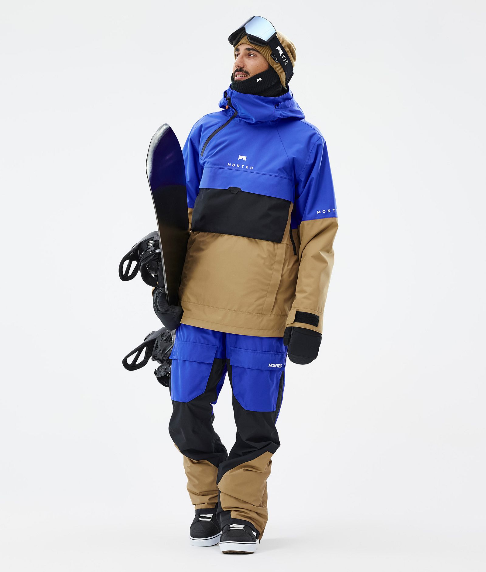 Montec Dune Snowboardjacka Herr Cobalt Blue/Back/Gold