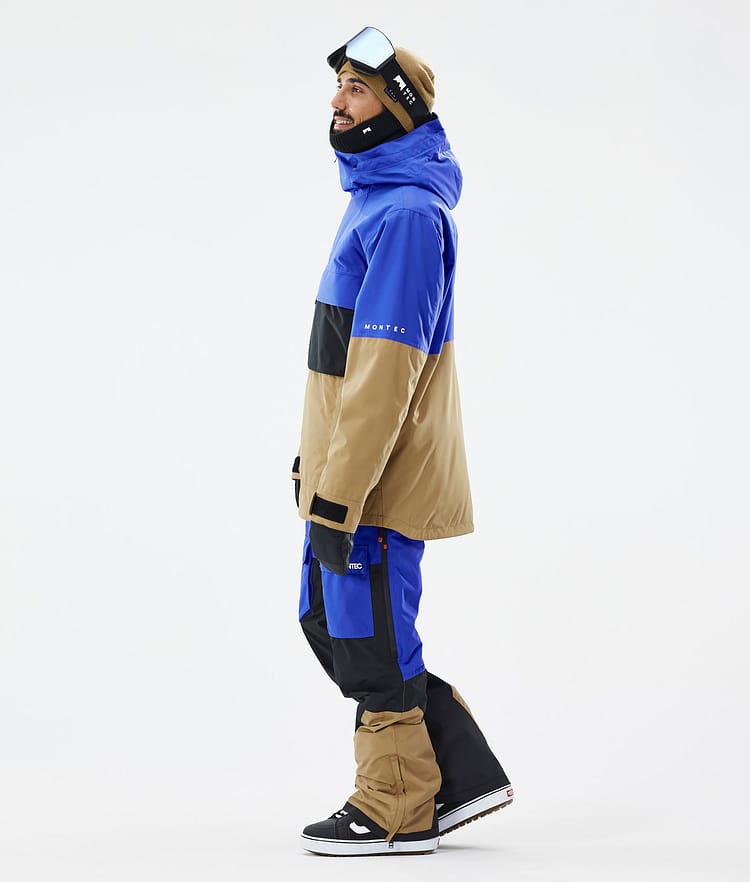 Montec Dune Snowboardjacka Herr Cobalt Blue/Back/Gold