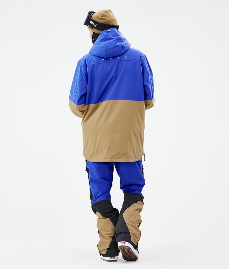 Montec Dune Snowboardjacka Herr Cobalt Blue/Back/Gold