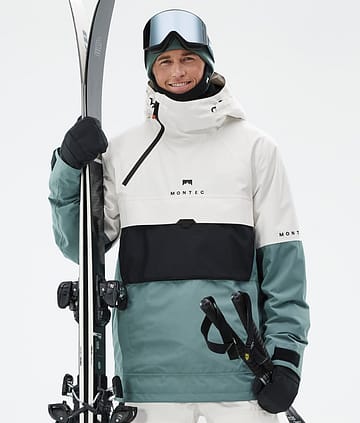 Montec Dune Skidjacka Man Old White/Black/Atlantic