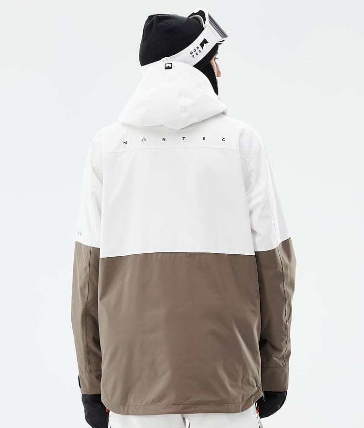 Montec Dune Snowboardjacka Herr Old White/Black/Walnut, Bild 7 av 9