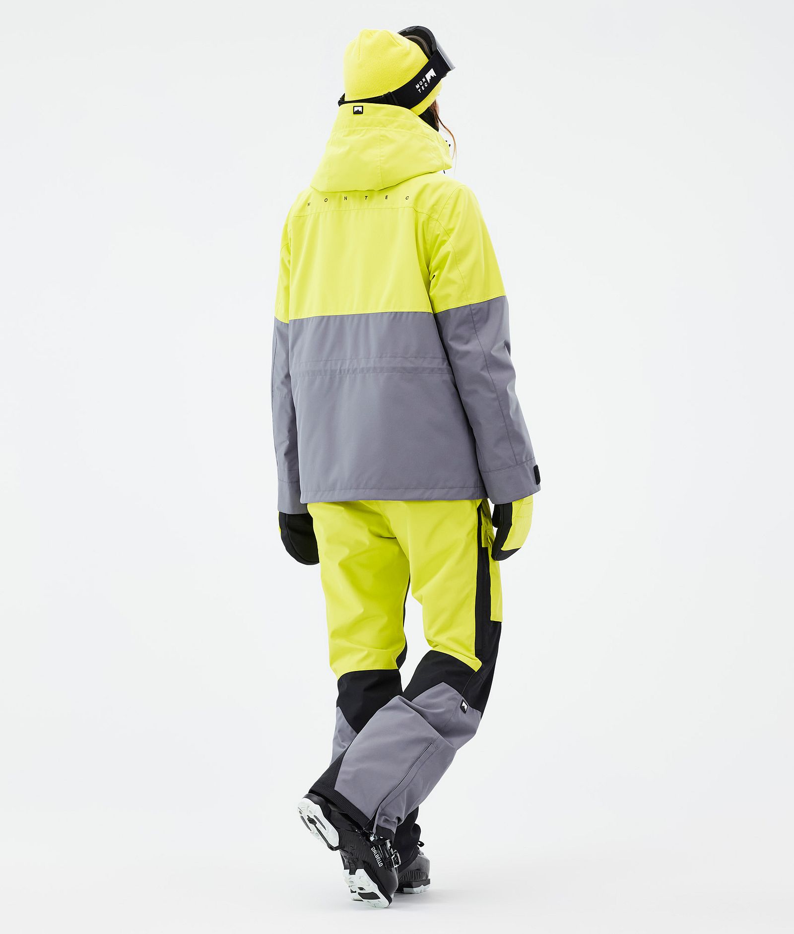 Montec Doom W Skidjacka Dam Bright Yellow/Black/Light Pearl, Bild 5 av 11