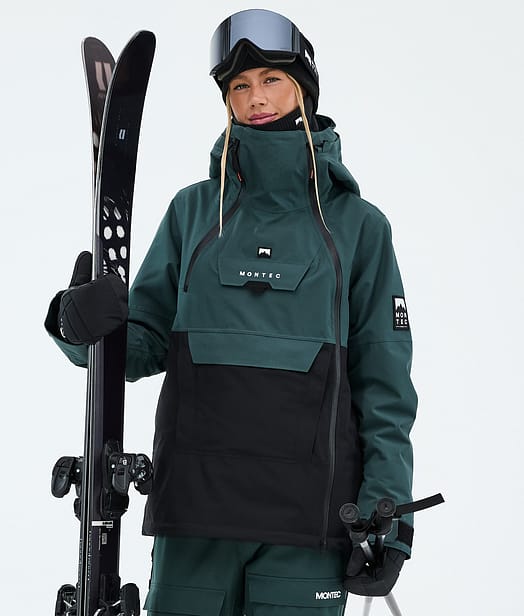 Montec Doom W Skidjacka Kvinna Dark Atlantic/Black