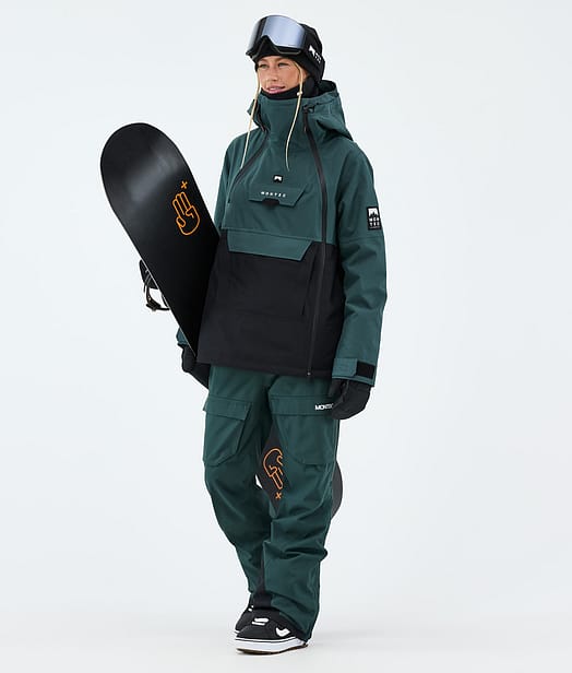 Montec Doom W Snowboardoutfit Dark Atlantic/Black