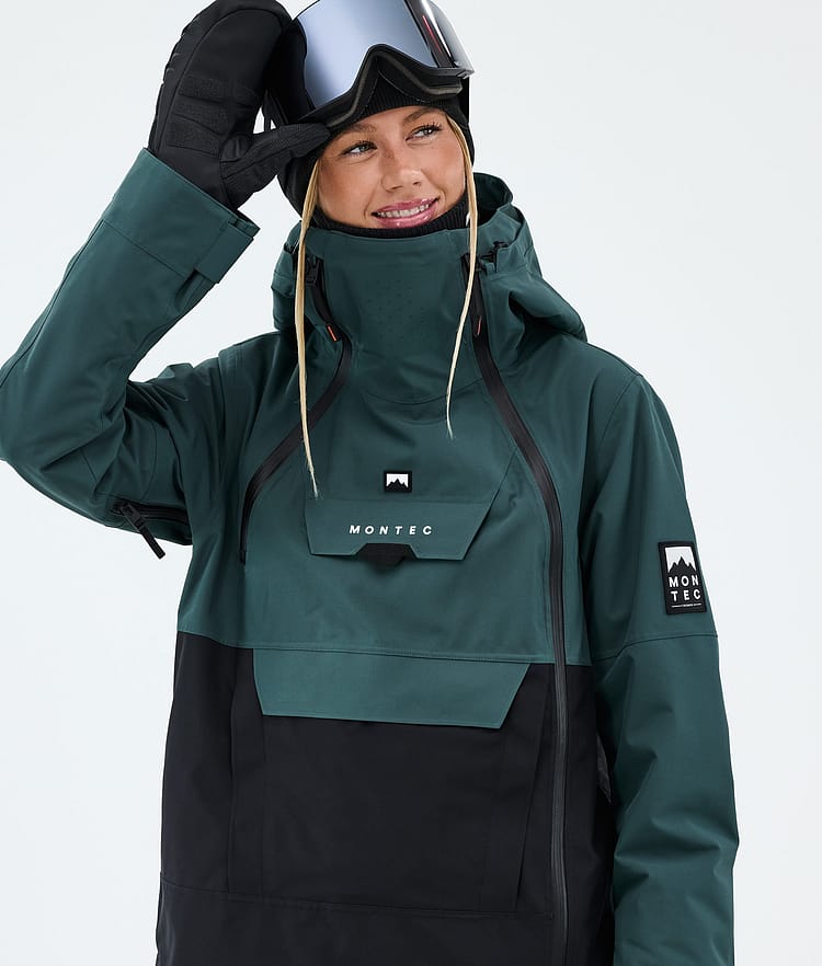 Montec Doom W Snowboardjacka Dam Dark Atlantic/Black, Bild 4 av 10